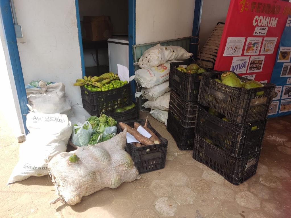 Secretaria de Agricultura de Augustinópolis realiza recebimento e entrega de produtos da agricultura familiar para entidades